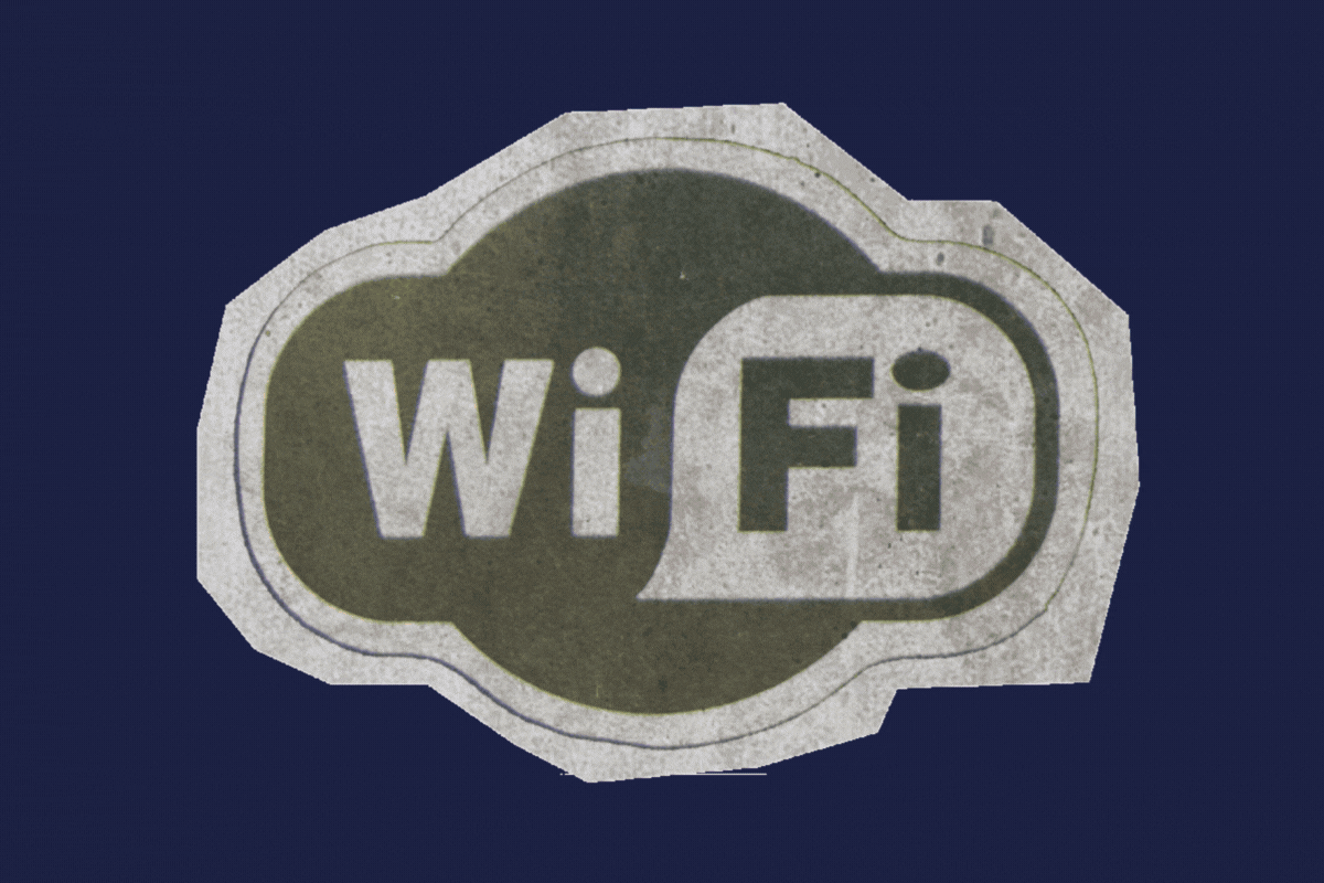 wifi sign being crossed out by colorful lines_cyber security resources for women def con 2022