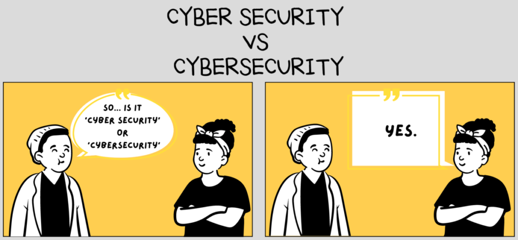 Cyber security vs cybersecurity comic_cyber security resources for women